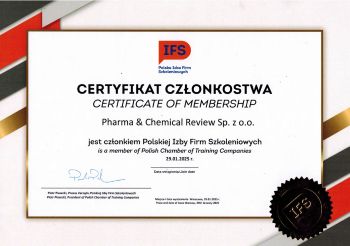 certyfikat  PIFS mały
